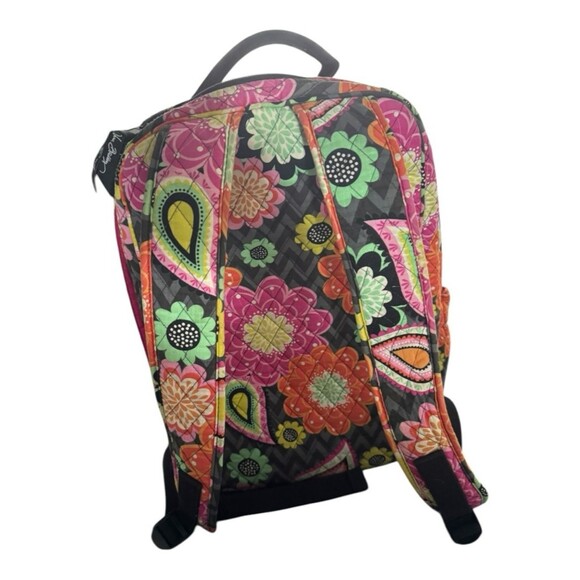 Vera Bradley Campus Backpack in the retired Ziggy Zinnia pattern.  main image 5